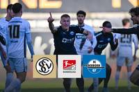 Der SC Paderborn fährt trotz Rückstand einen Auswärtssieg in Elversberg ein. Damit festigen die Ostwestfalen ihre Tabellenführung.