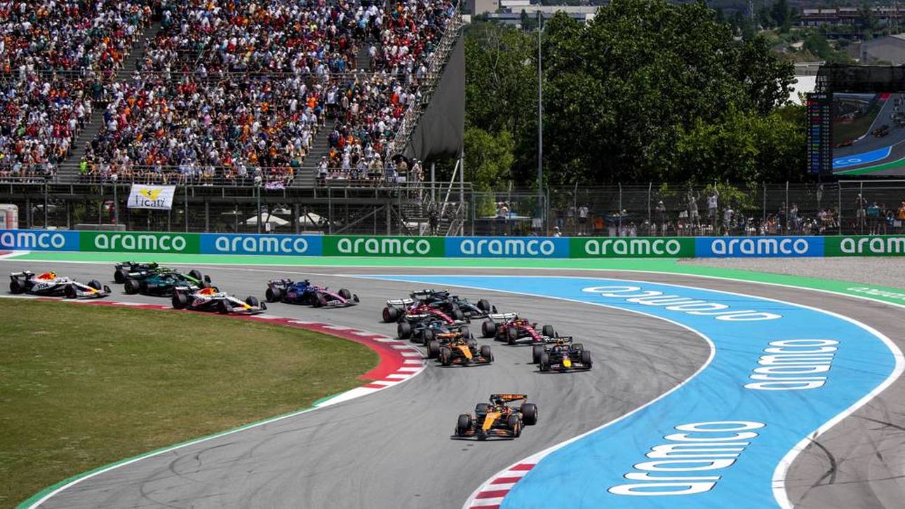 Spektakuläres Ende in der Formel 1