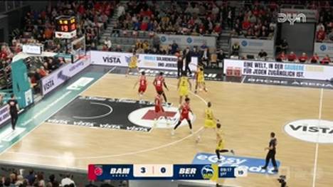 Spiel Highlights zu BMA365 Bamberg Baskets - ALBA BERLIN