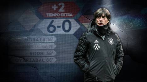 Nach dem 0:6-Debakel gegen Spanien ist der Gegenwind für Joachim Löw so groß wie nie zuvor. Bleibt dem Bundestrainer nur noch der Rücktritt?