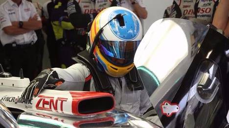 Fernando Alonso übernimmt im #8 Toyota den Platz von Anthony Davidson