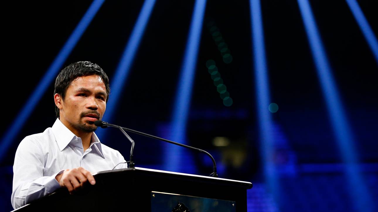 Pacquiao zieht es in die Politik