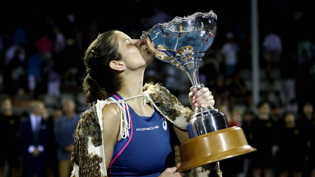 Die Generalprobe ist gelungen: Wenige Tage vor Beginn der Australian Open gewinnt Julia Görges zum zweiten Mal nach 2018 das WTA-Turnier im neuseeländischen Auckland