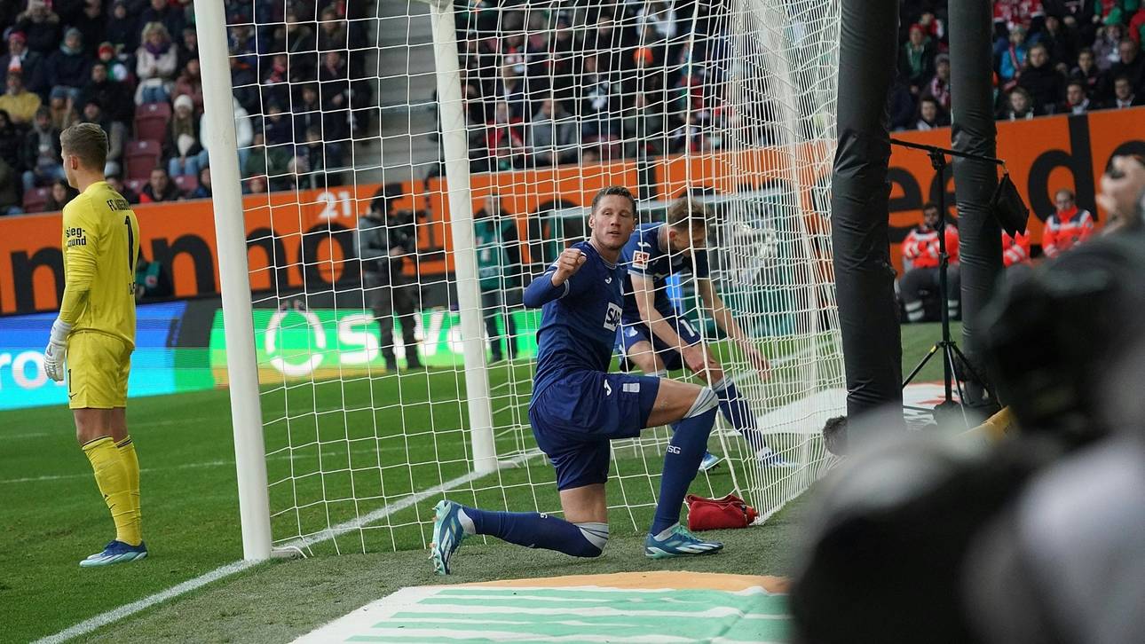 Hoffenheim „nur“ mit Unentschieden in Augsburg