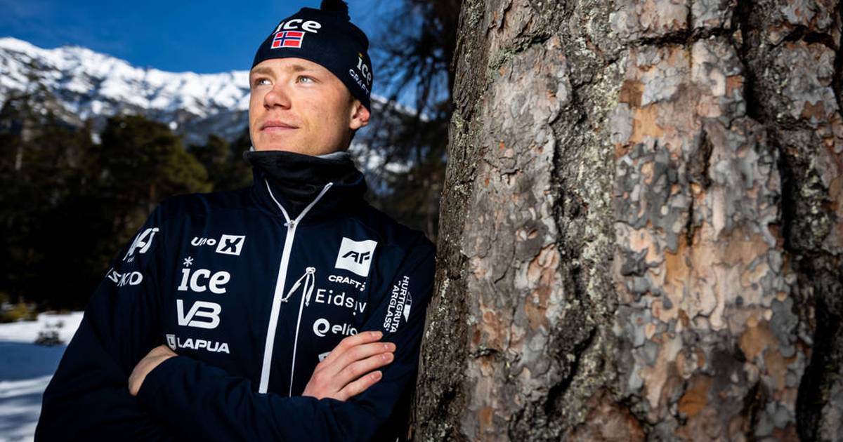 Statement of intent: Young biathlete Martin Uldal aims to become No. 1