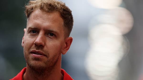 Sebastian Vettel beim Singapur GP