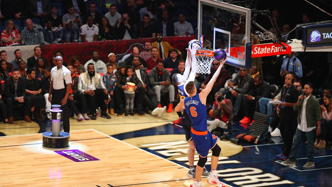 Porzingis gewinnt Skills Challenge