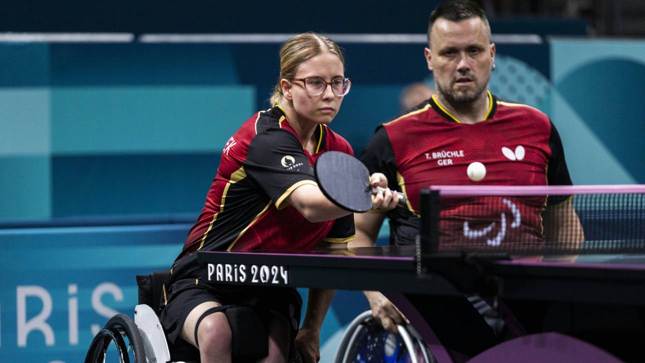 Tischtennis-Duo verpasst Medaille