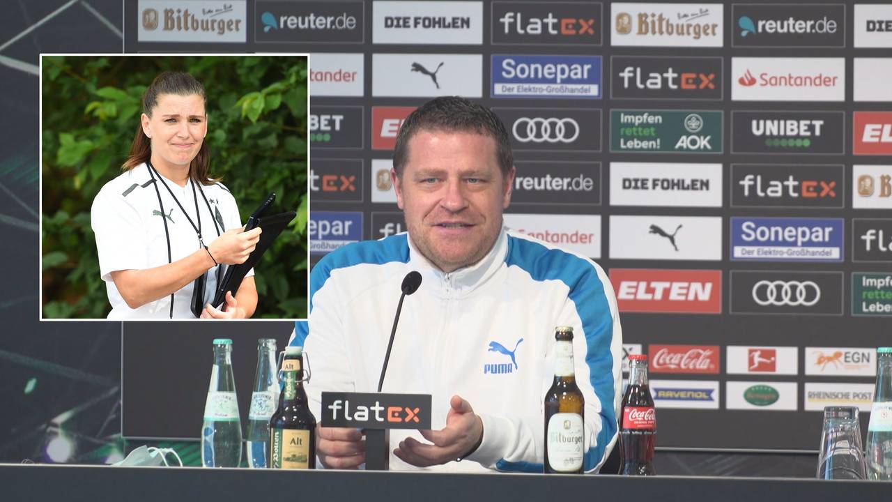 Max Eberl von Borussia Mönchengladbach über seine Freundin Sedrina Schaller