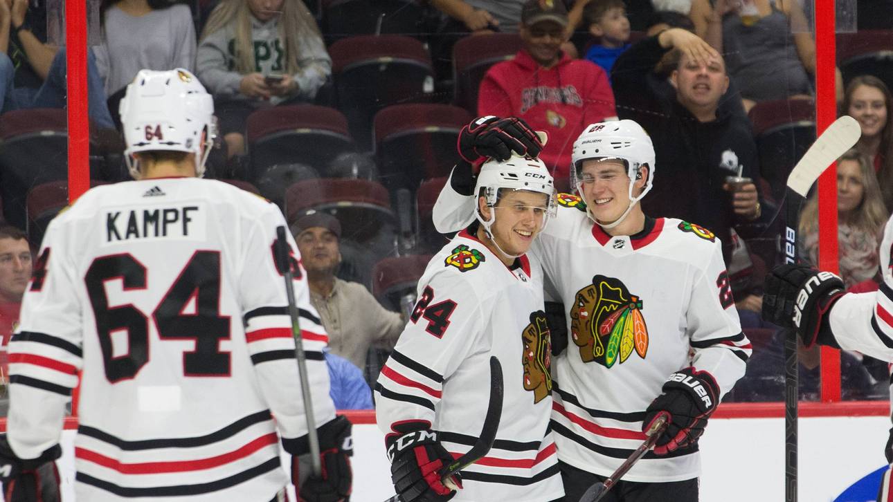 Kahun im Kader der Blackhawks