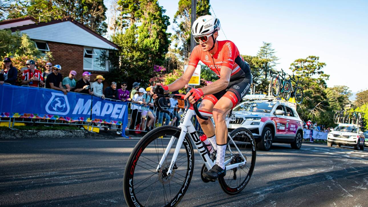 Österreicher fährt in Gelb