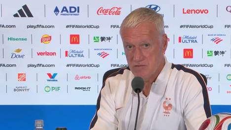Frankreichs Trainer Didier Deschamps gibt sich vor dem Viertelfinale gegen Marokko gelassen vor der brisanten Besetzung eines argentinischen Schiedsrichterteams: Der Gegner heiße Marokko.