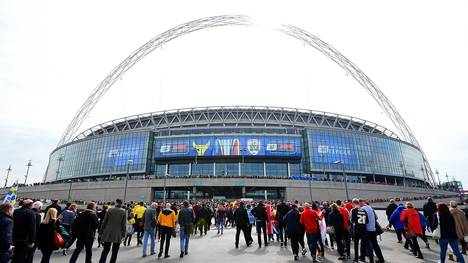 Das neue Wembley-Stadion wurde am 23. Mai 2007 fertiggestellt