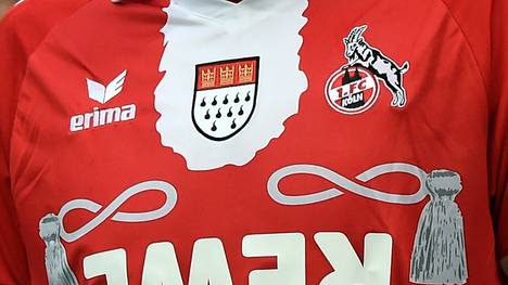 Der 1. FC Köln wird derzeit von erima ausgestattet 