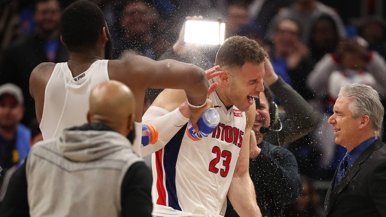 Pistons siegen bei Griffin-Debüt