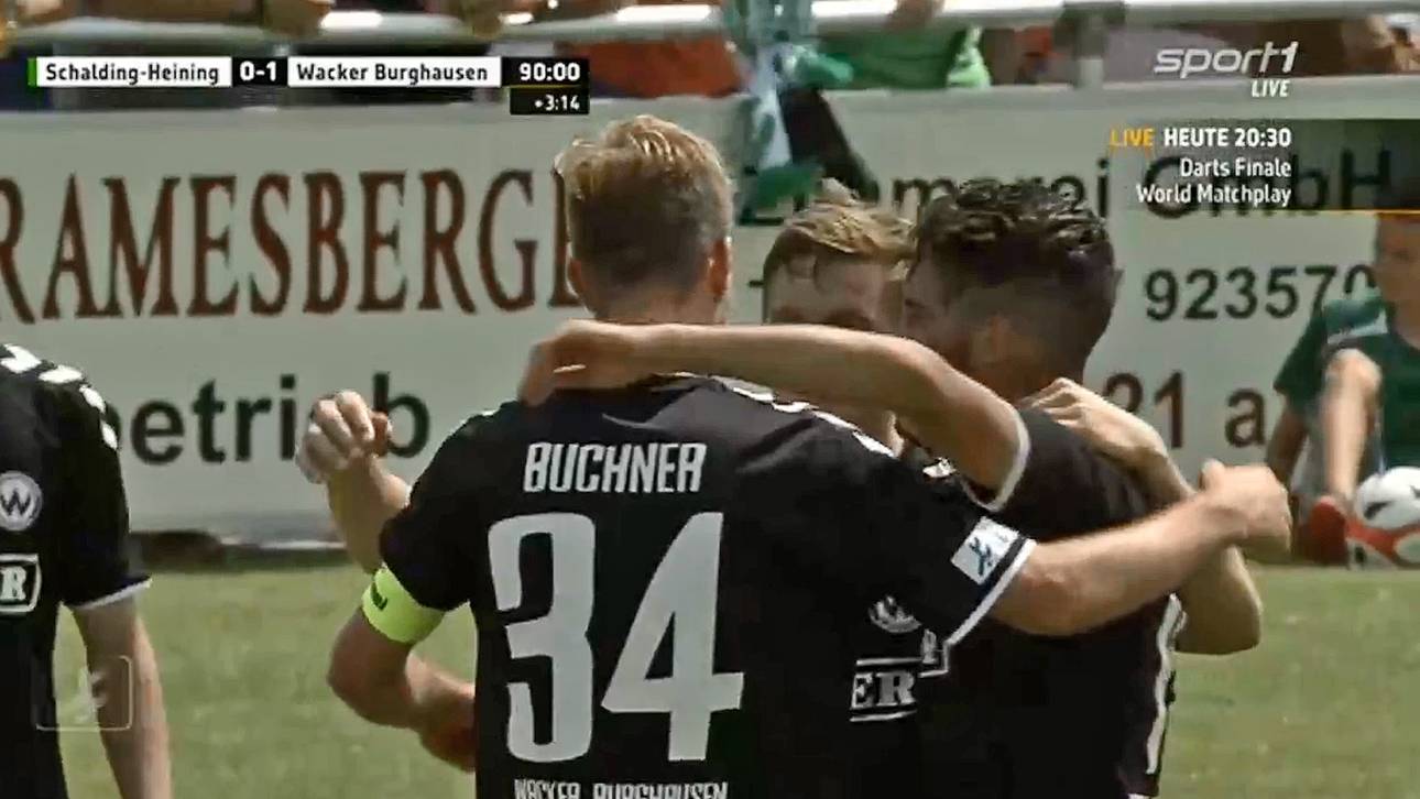 Burghausen verteidigt Tabellenspitze