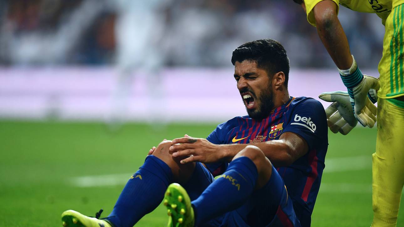 Suarez fällt verletzt aus