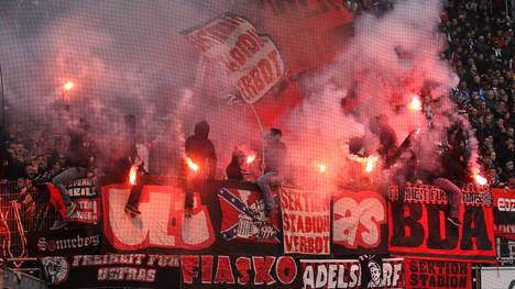 Club-Fans zündeten gegen Kaiserslautern Pyrotechnik
