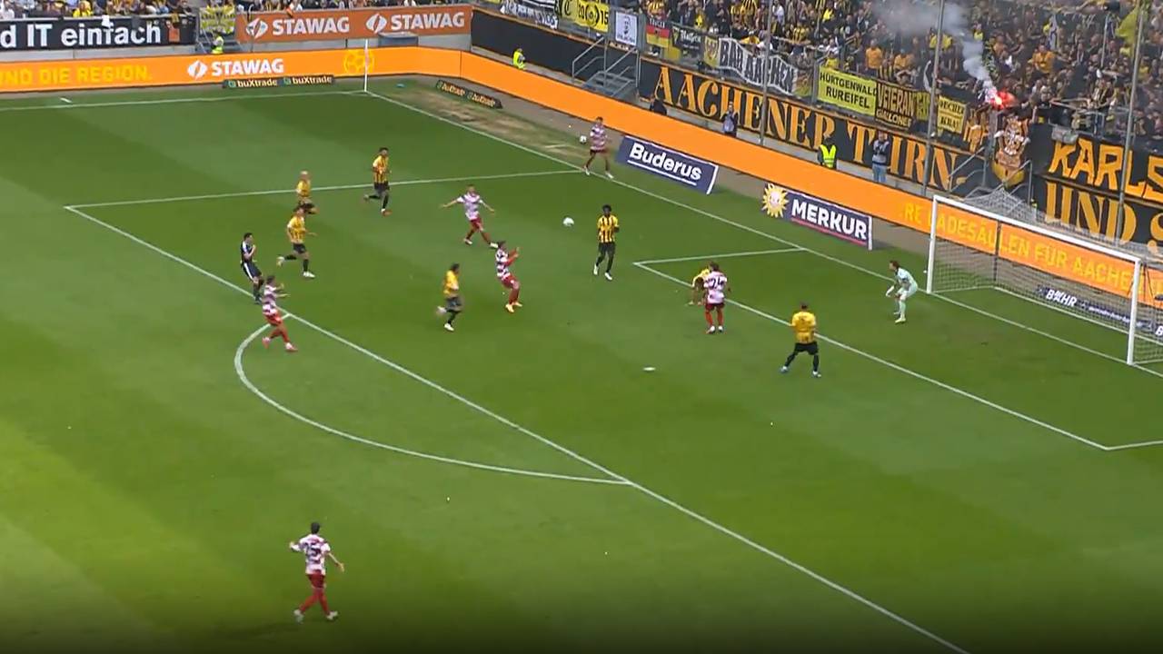 Alemannia Aachen - Fortuna Düsseldorf | Highlights der 3. Liga im Video