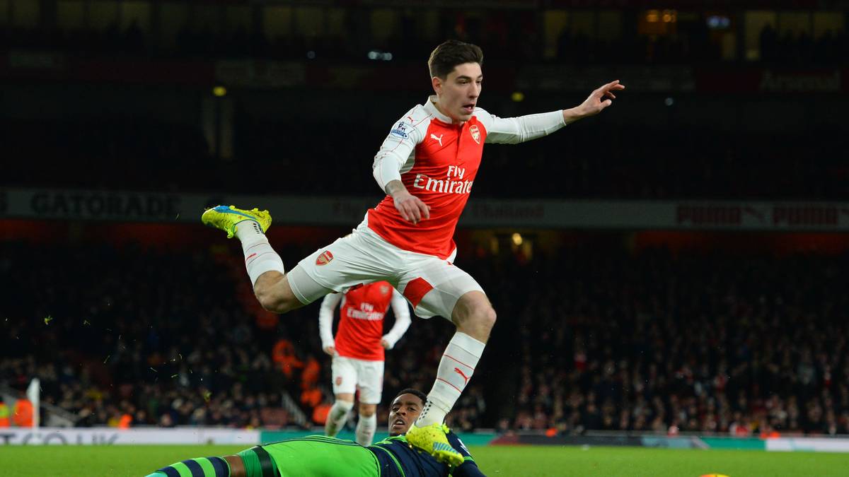 HECTOR BELLERIN (RECHTSVERTEIDIGER, 21 JAHRE, FC ARSENAL, SPANIEN): Außenverteidiger mit Offensivdrang. Unglaublich schnell, beeindruckende Technik.