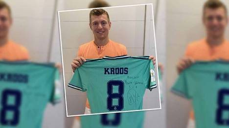 Toni Kroos will mit seinem Trikot aus dem Supercup-Halbfinale Geld für den guten Zweck sammeln