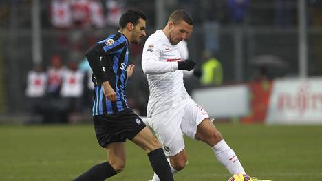 Atalanta Bergamo-Inter Mailand-Lukas Podolski