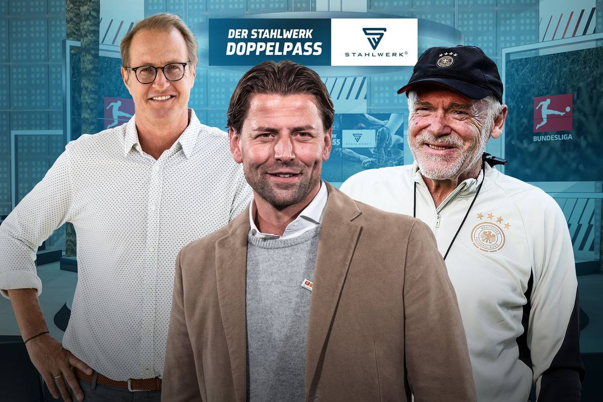 Der STAHLWERK Doppelpass vom 2. April in voller Länge zum Nachschauen - unter anderem mit Weltmeister Roman Weidenfeller und Trainer-Legende Hermann Gerland.