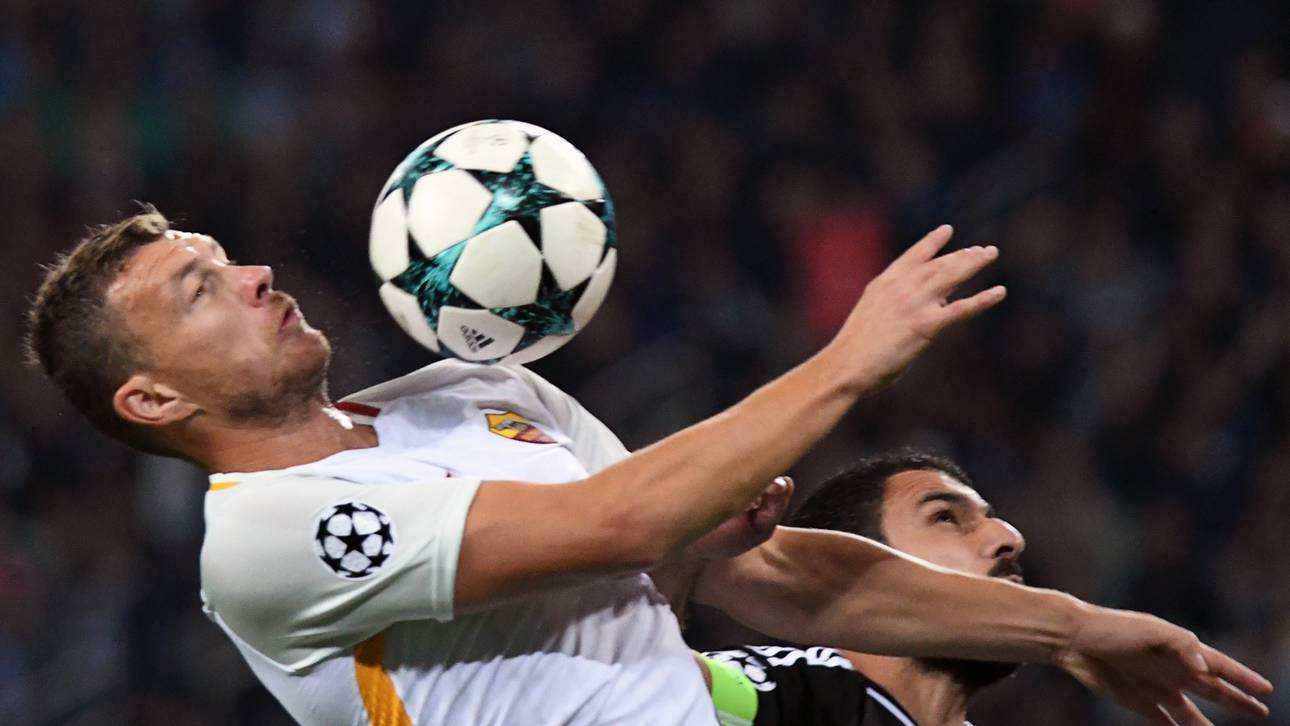 Dzeko schießt Rom zu knappem Sieg