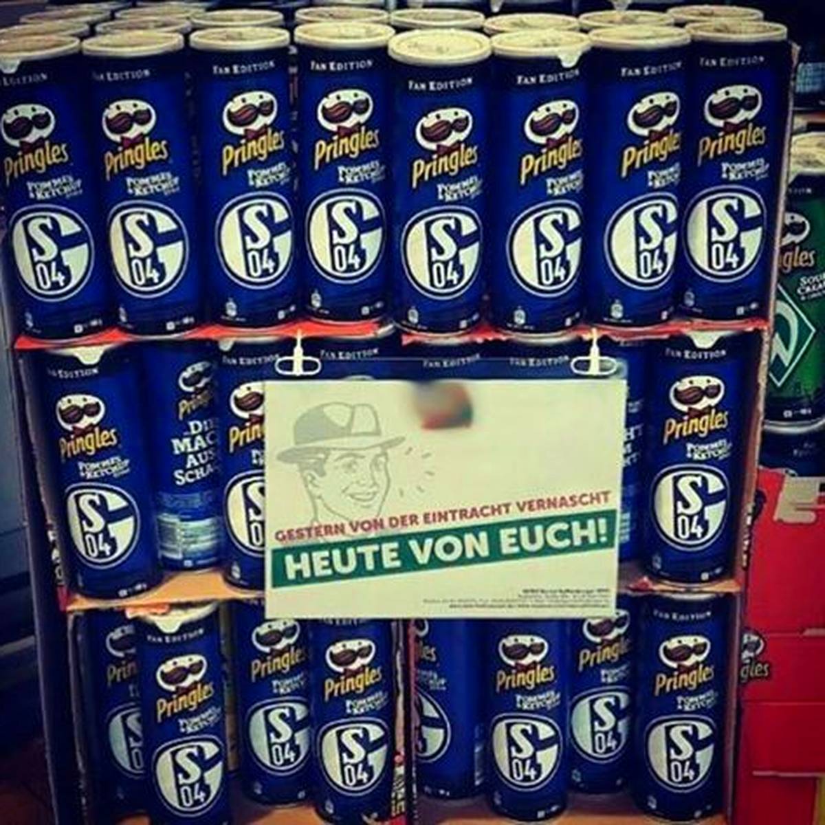 Supermarkt Scherzt Mit Chips Angebot Uber Schalke 04