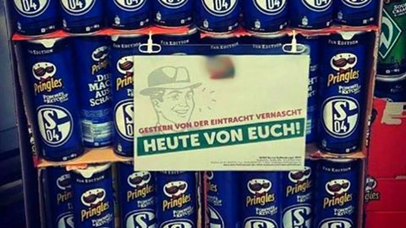 Supermarkt veralbert Schalke 04