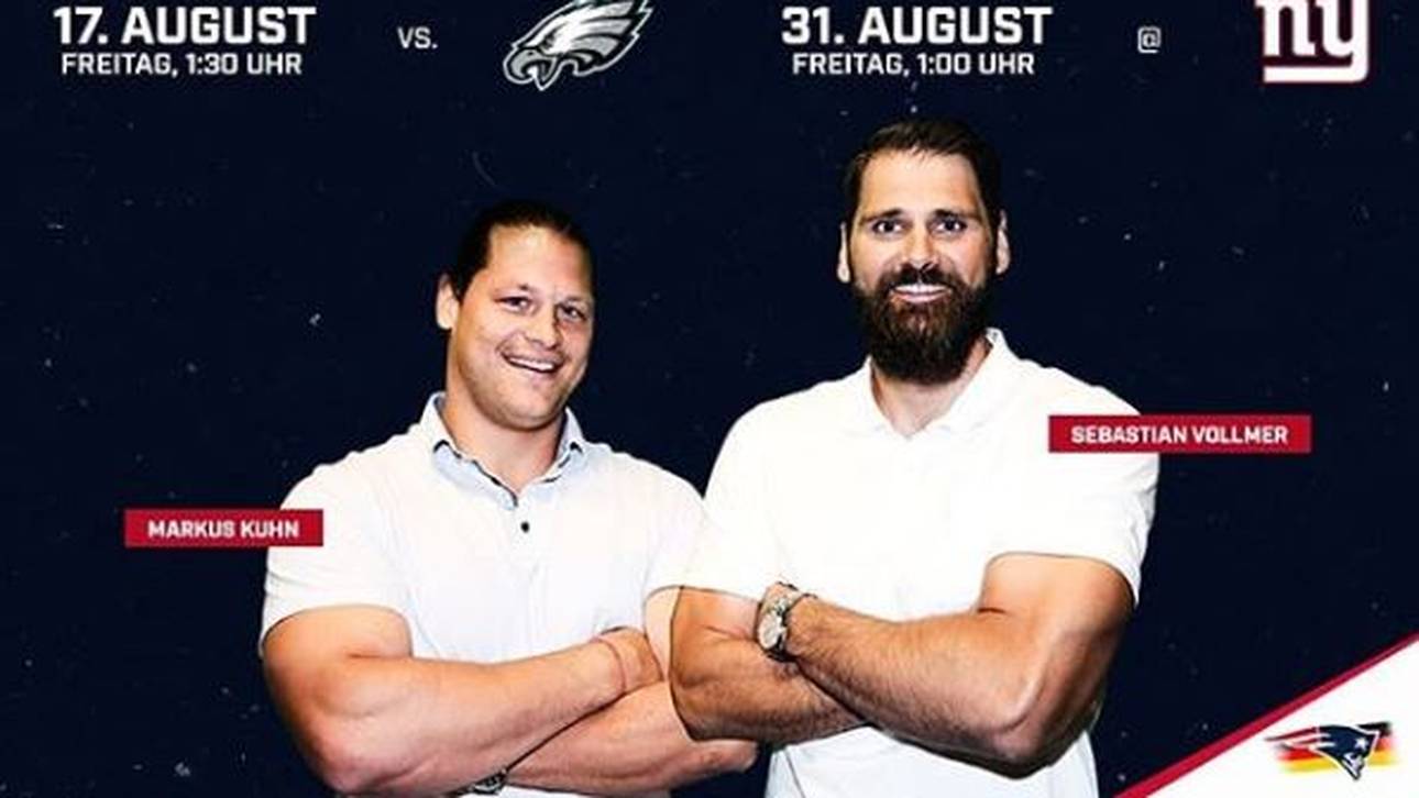 Testspiele der Patriots kostenlos