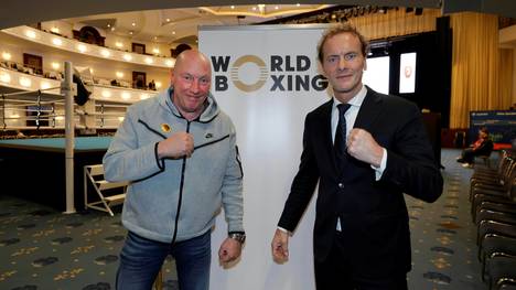 Boris van der Vorst (re.) erster World Boxing-Präsident