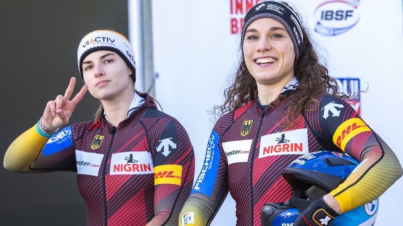 Zweierbob: Deutsche Frauen bauen Siegesserie aus