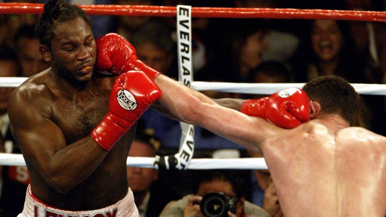 2003 fand der "Kampf der Titanen" zwischen Vitali Klitschko und Lennox Lewis statt