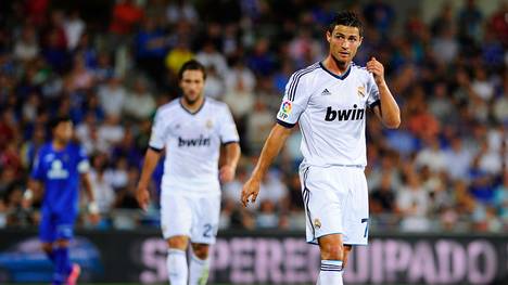 Cristiano Ronaldo (r.) und Gonzalo Higuain (l.) spielten bei Real Madrid zusammen
