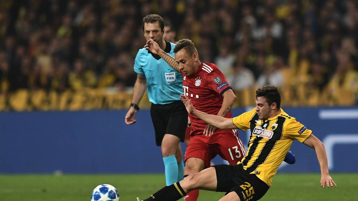 RAFINHA: Der Brasilianer startete für den angeschlagenen Alaba als Linksverteidiger und fand gut ins Spiel. Steckte immer wieder gute Bälle auf Vordermann Gnabry durch. Baute dann aber etwas ab. Zu passiv auch bei einem Fallrückzieher von Klonaridis (58.). Toller Querpass dann aber auf Lewandowski zum 2:0 (63.) und starke Flanke auf Goretzka (90.). SPORT1-Note: 2,5