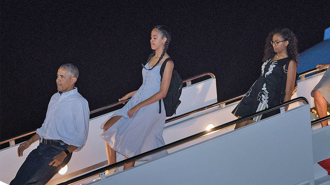 Obama schaut Spiel 7 in Air Force One