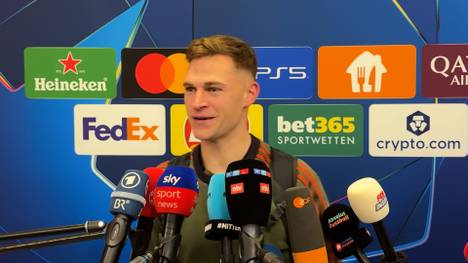 Joshua Kimmich brachte Sporting Lissabon mit seinem Eigentor in Führung. Im Nachgang erklärt er, wie es sich angefühlt hat.