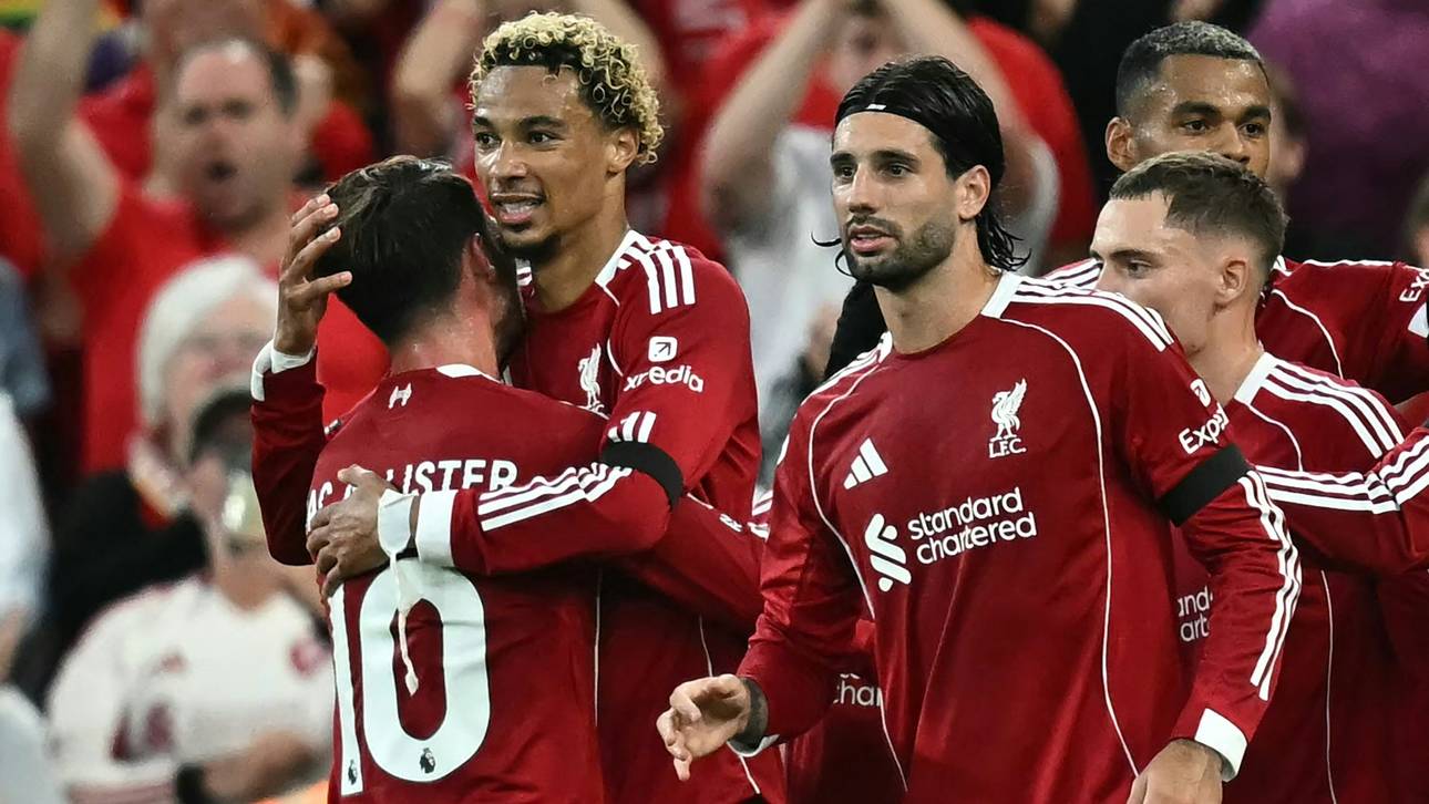 Im Zeichen Jotas: Liverpool gewinnt emotionalen Liga-Auftakt