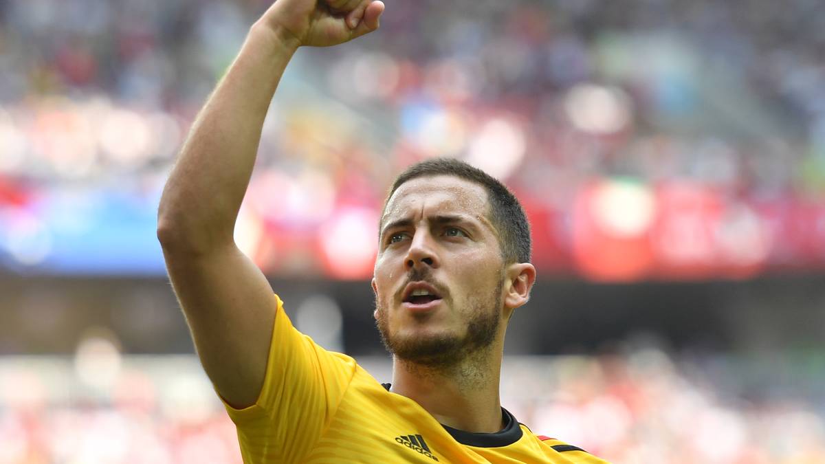 PLATZ 5: Eden Hazard (Belgien) - 3 Tore