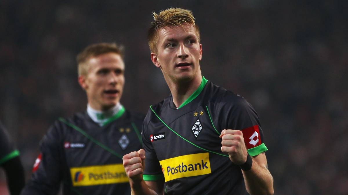 2012: MARCO REUS: Borussia Mönchengladbach ist 2012 die Überraschungsmannschaft der Liga. Vor allem Marco Reus (zehn Tore, neun Vorlagen) ist von den gegnerischen Abwehrreihen nicht zu stoppen