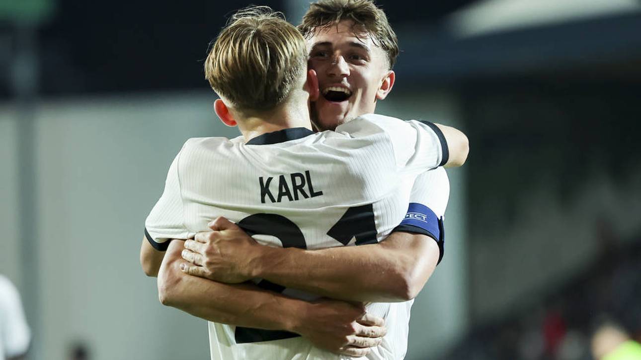 Lennart Karl und Tom Bischof sorgten im letzten Spiel für Furore
