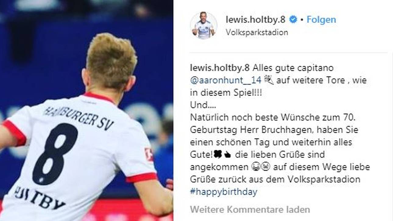 So reagierte Holtby bei Instagram auf die Bruchhagen-Kritik