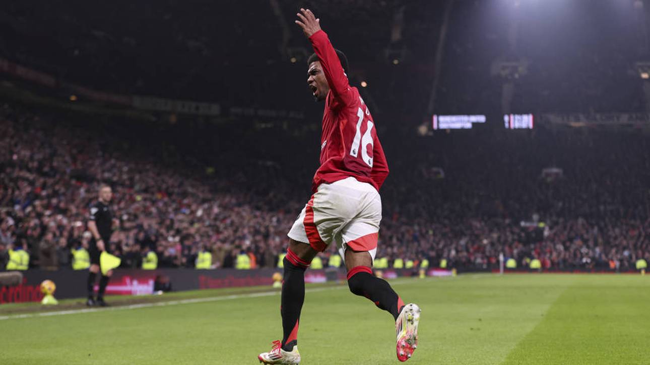 Amad Diallo bewahrte Manchester United vor einer Blamage