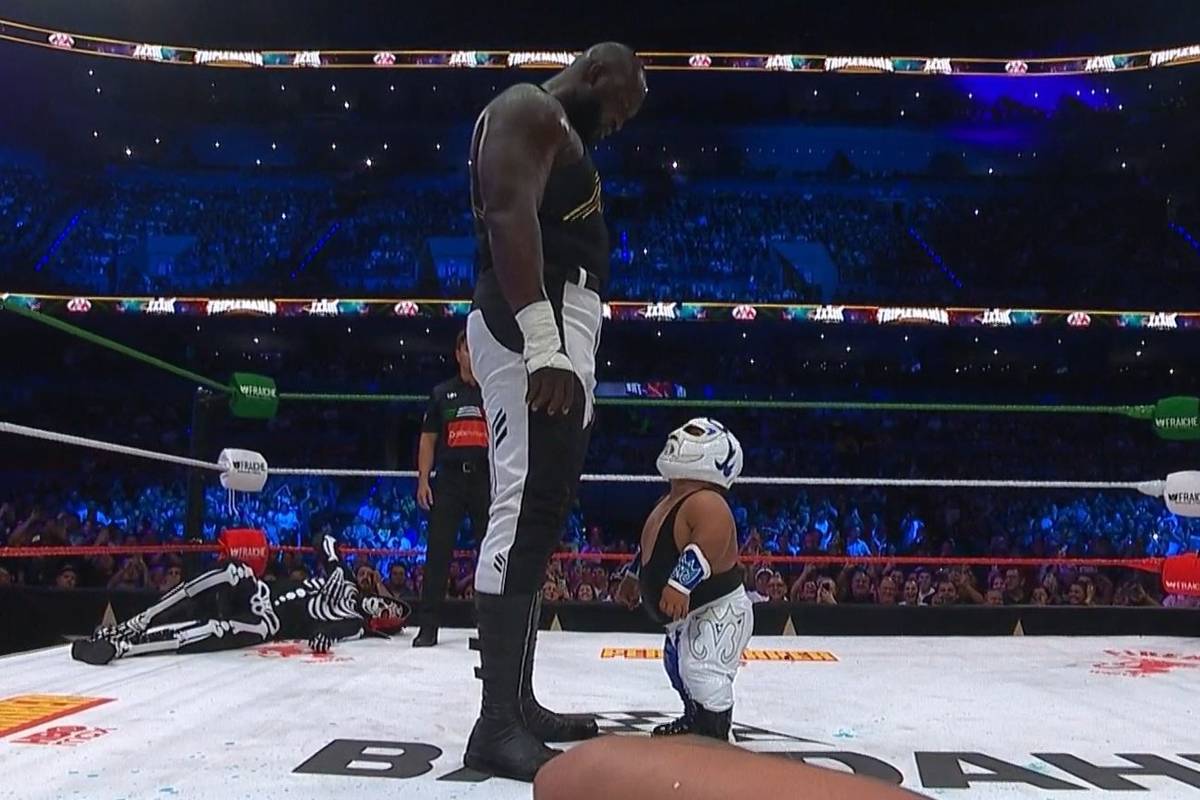 Bei WWE verschwundener 2,20-Meter-Riese ist zurück