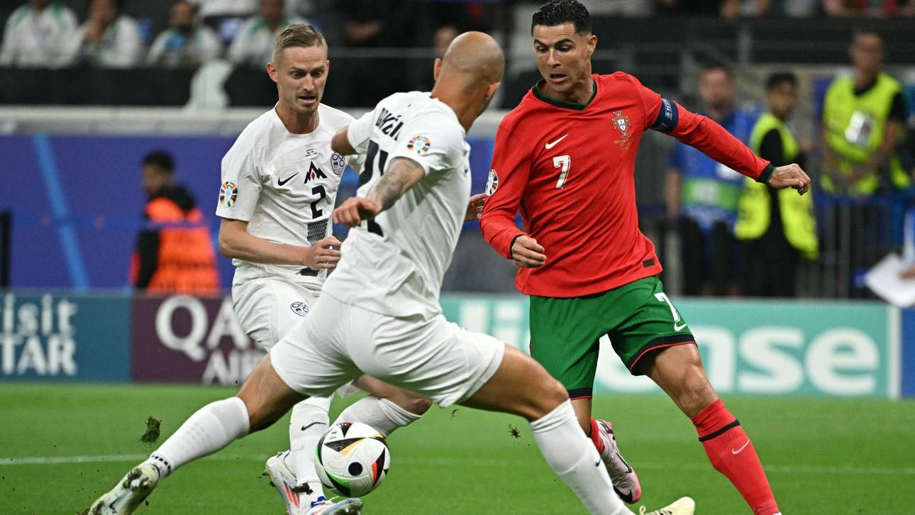 Trotz Ronaldo-Fehlschuss: Portugal im EM-Viertelfinale
