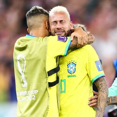 So bittere Tränen weinen Brasiliens Stars