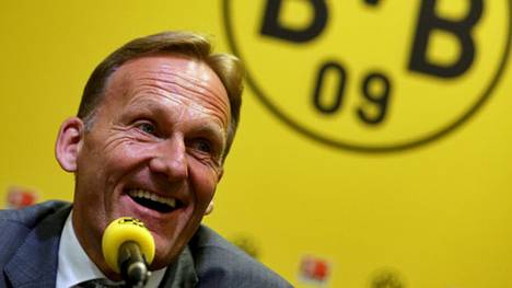 Dortmunds Geschäftsführer Hans-Joachim Watzke hat einen Vertrag bis 2019