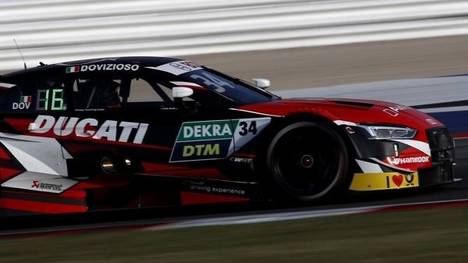 Andrea Dovizioso kommt mit dem DTM-Auto schon gut zurecht