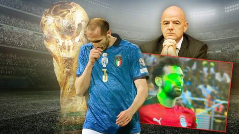 Mit Italien & Ägypten haben zwei favorisierte Nationen die WM-Qualifikation für Katar nicht geschafft, sowohl am Quali-Modus als auch am Konföderations-Schlüssel wird Kritik laut.